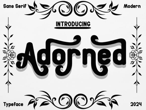 Adorned: A Designer's Take on Elegant Script Typography