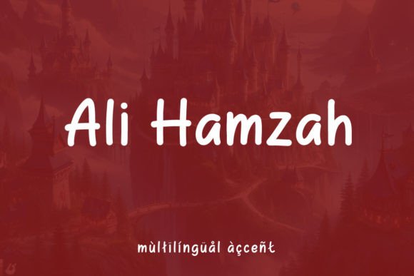 Ali Hamzah: A Versatile Typeface for Modern Brand Identity