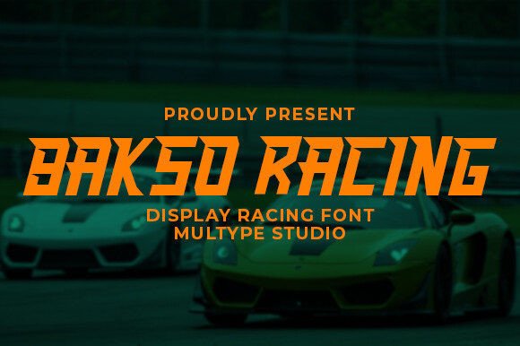 Bakso Racing: A Bold Typeface for Editorial Impact