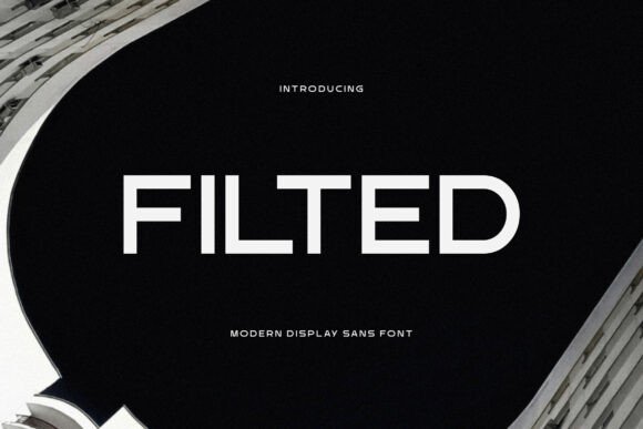 Filted Font: A Modern Typeface for Handmade Brands