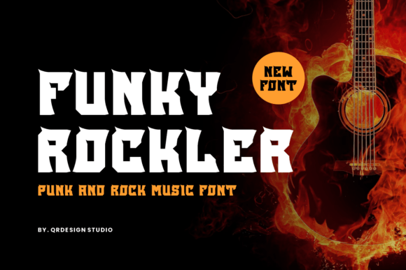 Funky Rockler: The Display Font That Stops the Scroll