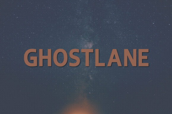 Ghostlane: The Modern Typeface That Sharpens Campaign Visuals