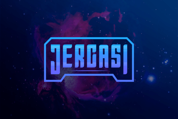 Jergasi Font: Bold Typography for Small Business Brands
