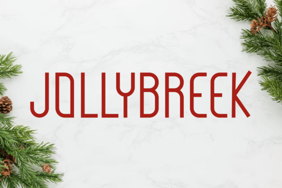 Jollybreek: A Cheerful Sans Serif for Web Headers