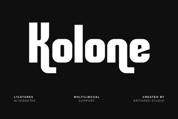 Kolone Font Review: A Modern Typeface for Small Business Branding