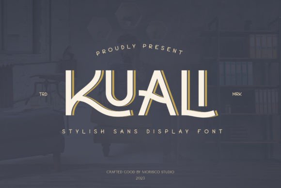 Kuali: A Stylish Sans Serif Typeface for Editorial Design