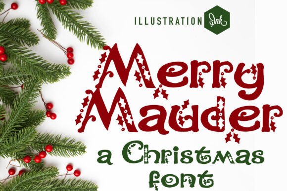 Merry Mauder: A Whimsical Font for Festive Branding