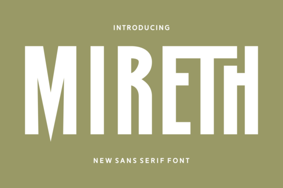 Mireth: A Versatile Sans Serif Font for Small Business Branding