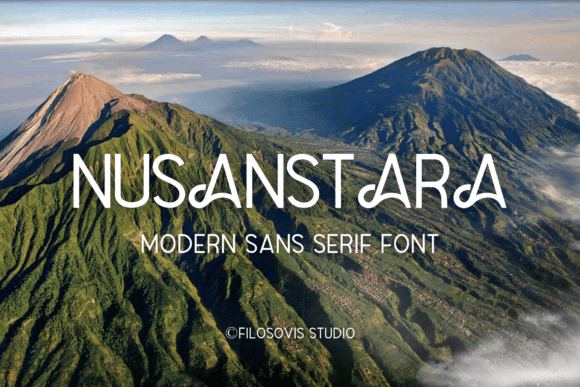 Nusanstara: The Friendly Typeface for Clear Campaigns