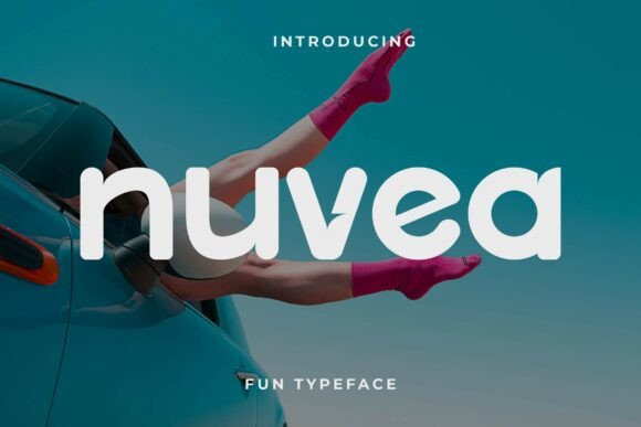 Nuvea: A Warm Sans Serif Typeface for Modern Branding