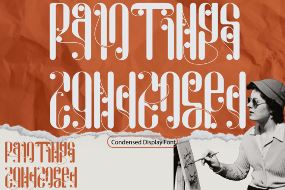 Paintings Condensed: A Serif Typeface for Modern Editorial Design