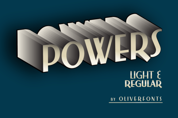 Powers: A Sans Serif Typeface for Editorial Impact