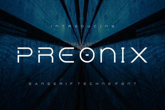 Preonix: A Modern Sans Serif Typeface for Branding