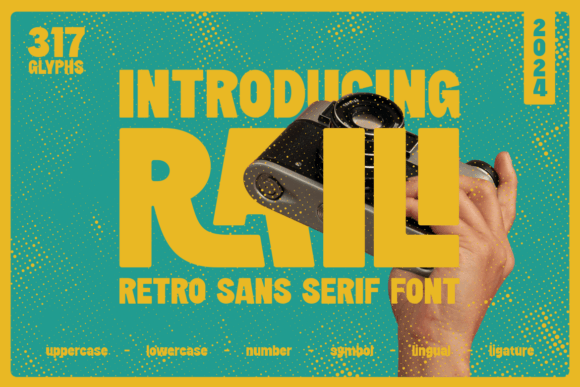 Raili: The Quirky Sans Serif Font for Bold Campaigns