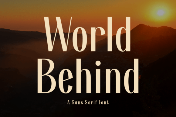 World Behind Font: Elevate Your Brand Identity